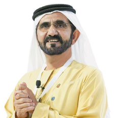 HH Sheikh Mohammed Bin Rashid Al Maktoum, Vice President and Prime Minister of the UAE and Ruler of Dubai
